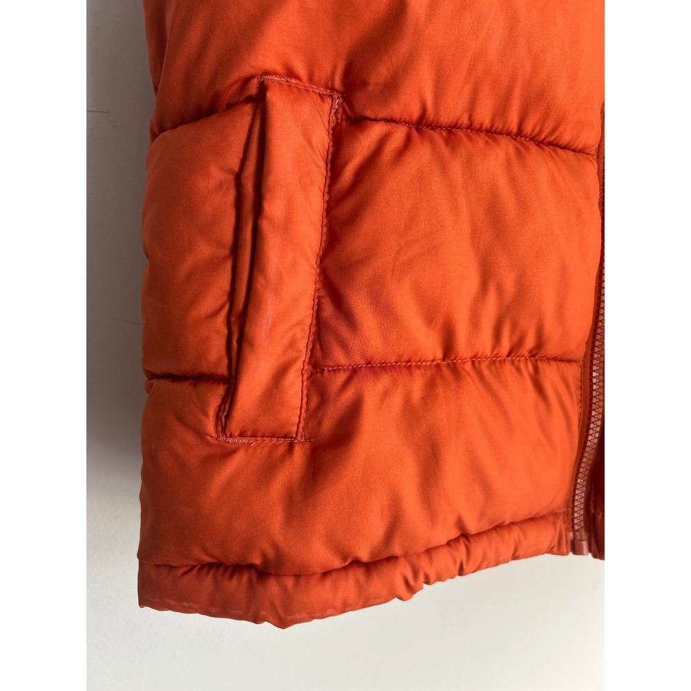 Old Navy Orange Puffer Vest Kids Medium - Picture 5 of 10